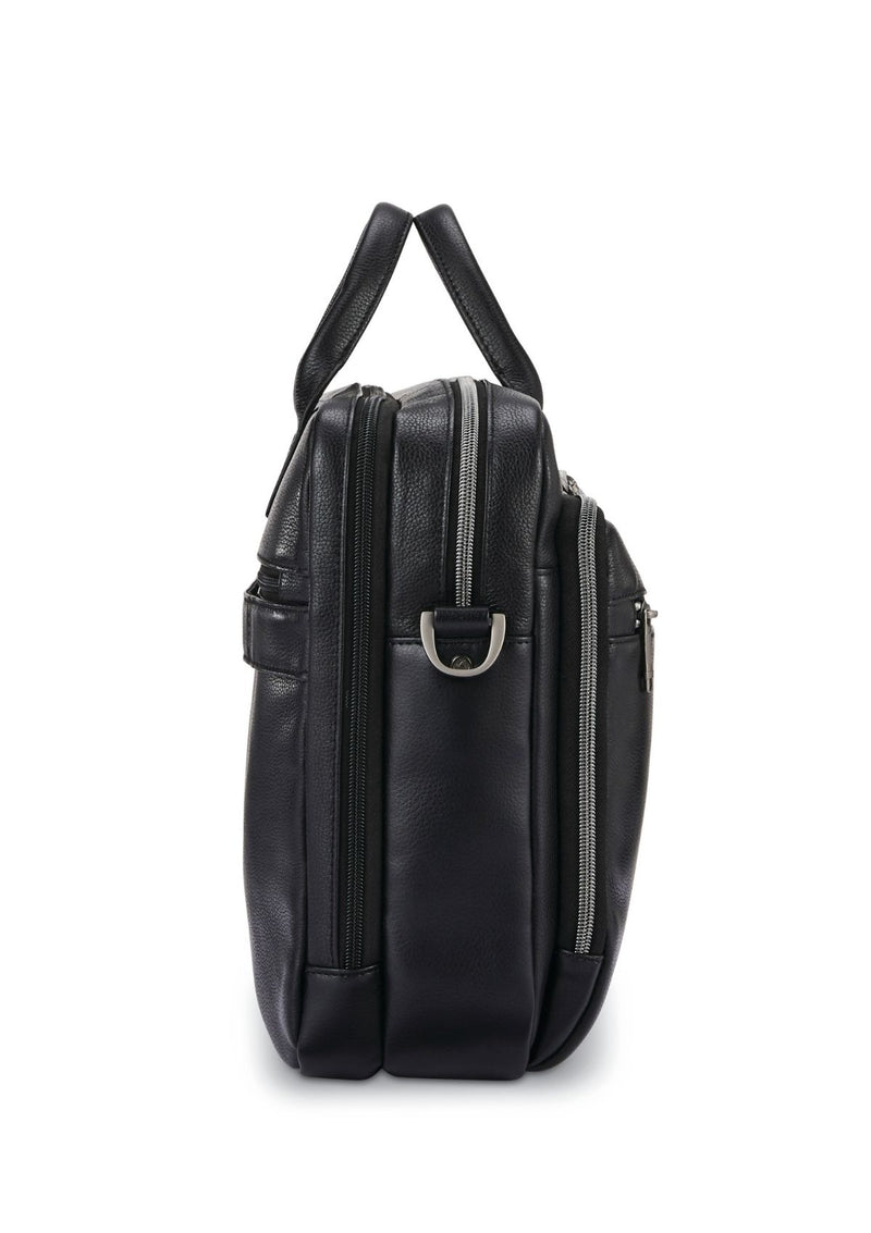 Sam Classic Leather Toploader Briefcase
